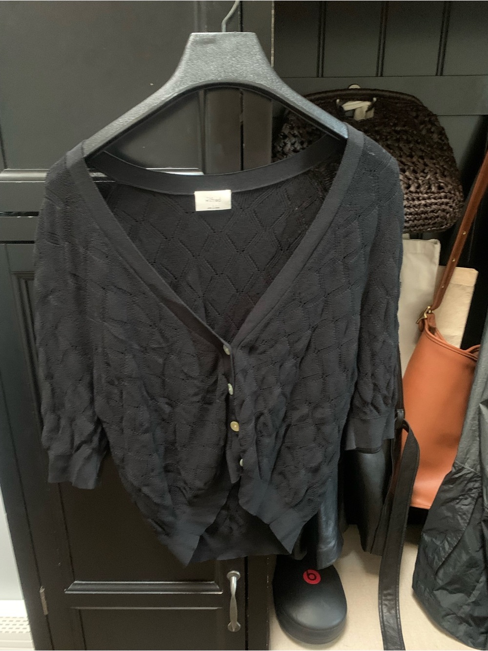 Wilfred woman’s Black Cardigan size L